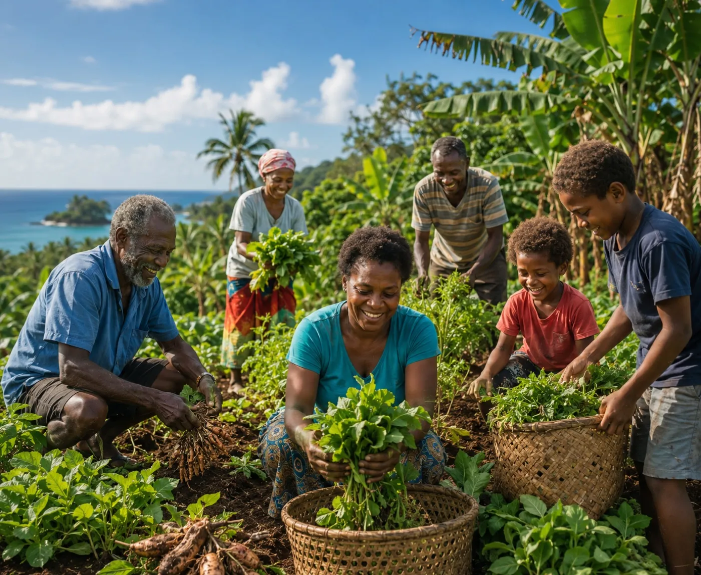 Vanuatu Impact Fund farming community